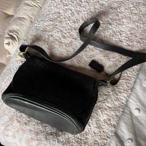 Coach vintage black side bag